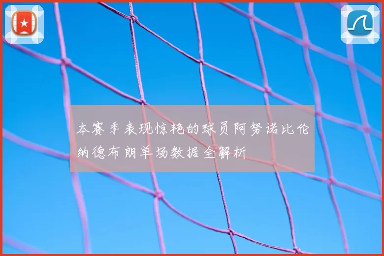 本赛季表现惊艳的球员阿努诺比伦纳德布朗单场数据全解析
