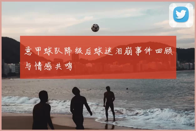 意甲球队降级后球迷泪崩事件回顾与情感共鸣