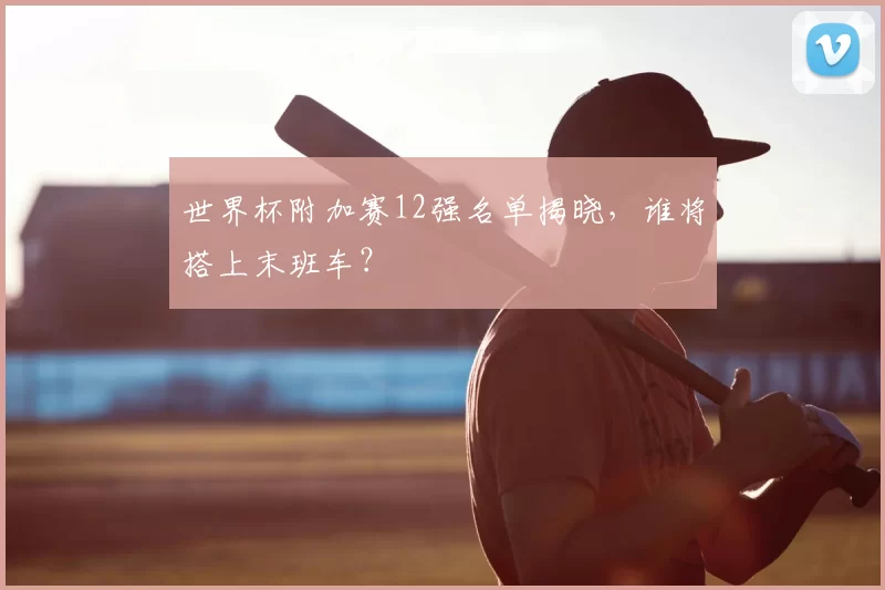 世界杯附加赛12强名单揭晓，谁将搭上末班车？