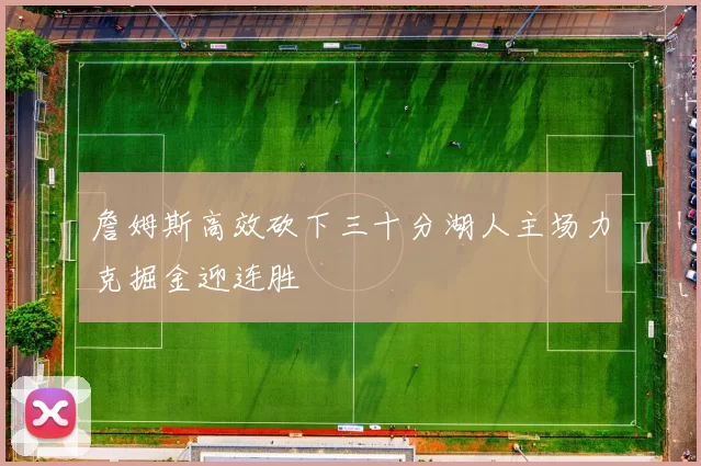 詹姆斯高效砍下三十分湖人主场力克掘金迎连胜